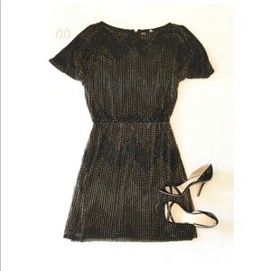 Alice + Olivia Catalina Cut Out Silk Beaded Dress.